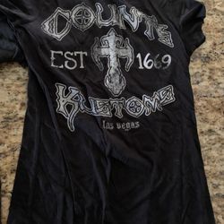 Ladies Kustoms Counts Las Vegas Tshirt And Ricks Restoration Tshirt 