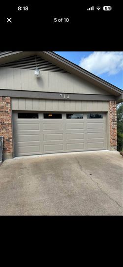 NEW GARAGE DOORS