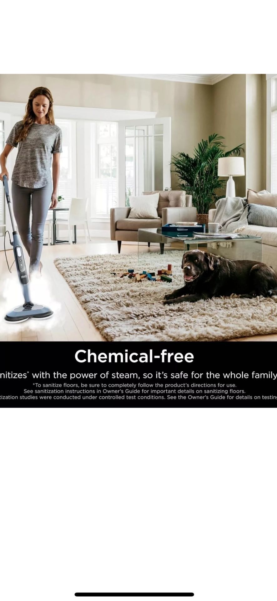 SHARK & SKRUB ALL IN ONE STEAM MOP S 8000