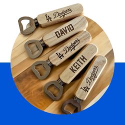 LA Dodgers Custom Bottle Openers