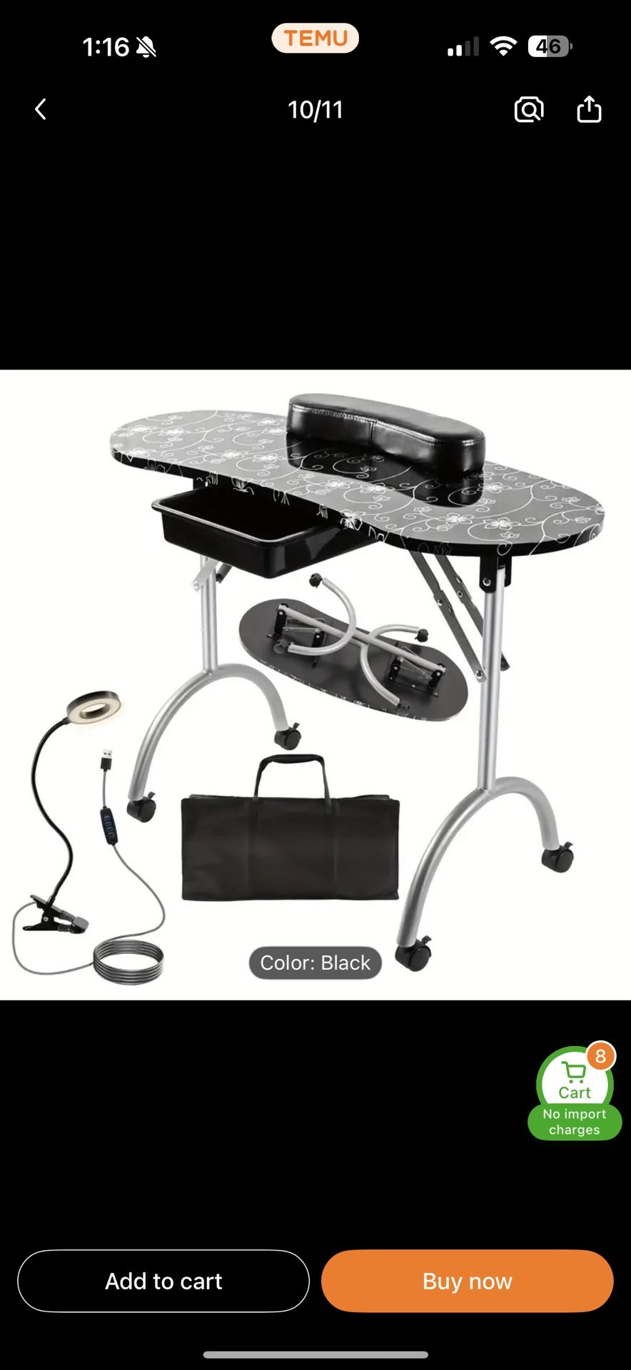 Nail Tech Table set