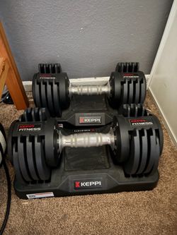 Adjustable dumbbells