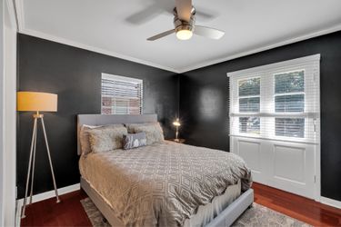 Headboard and bed frame -queen mattress