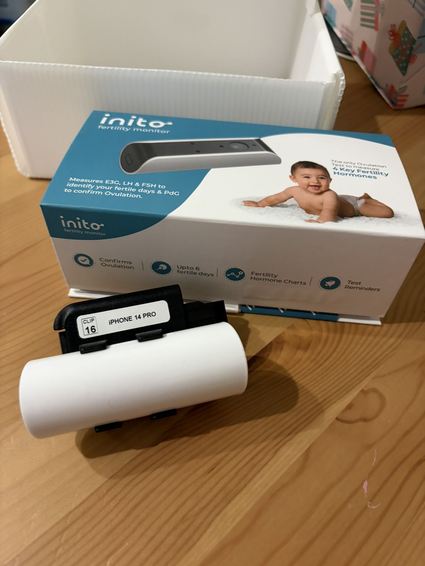 Inito Fertility Monitor iPhone 14 Pro