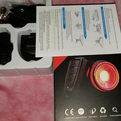 Multi functional anti theft alarm bike tail light