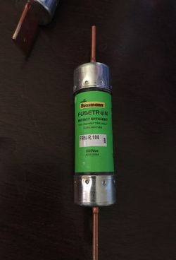 Bussman dual element time delay fuse