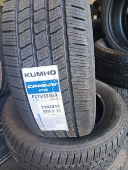 New Set of tires 275 55 20 KUMHO