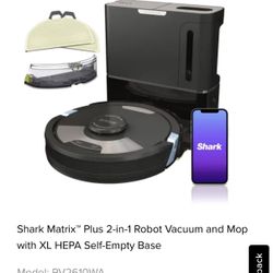 Vacuum Shark Ninja Robot 