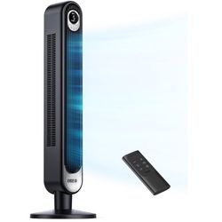 Dreo Tower Fan 42 Inch, Cruiser Pro T1 Quiet Oscillating Bladeless Fan