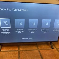 New Plastic Still Covering The Screen Toshiba - 50" Class C350 Series LED 4K UHD Smart Fire TV