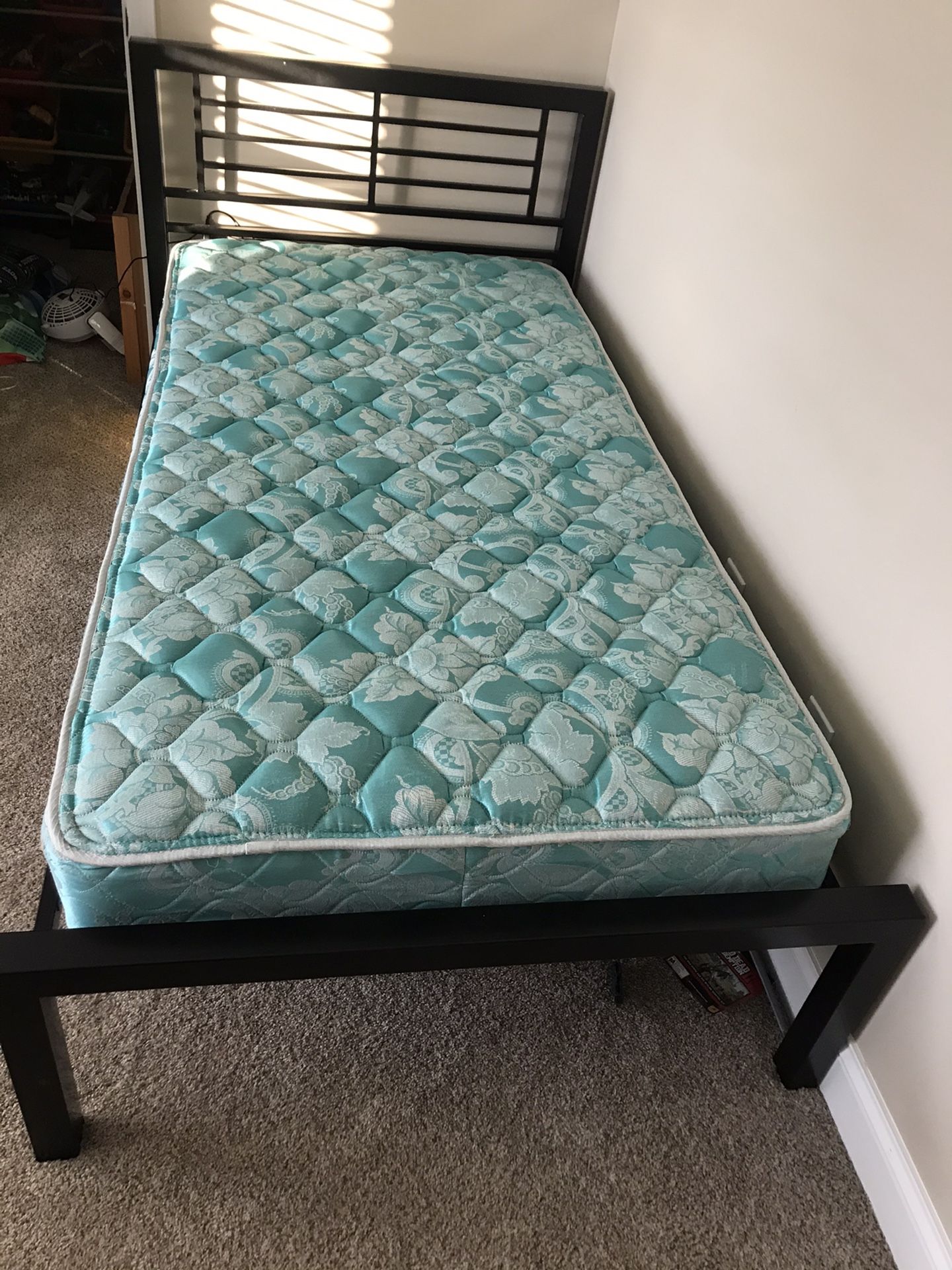 Twin Bed With Mattress NEEDS TO GO
