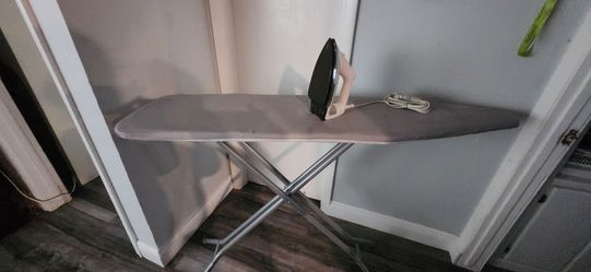 Iron board and Sunbeam Iron, combo