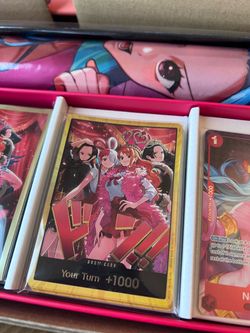 One piece heroines special set 10 gold don box