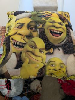 Shrek pillow