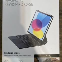 ESR Magnetic Keyboard Case Rebound Series For ipad 10th 11th (A16,2025) Black
