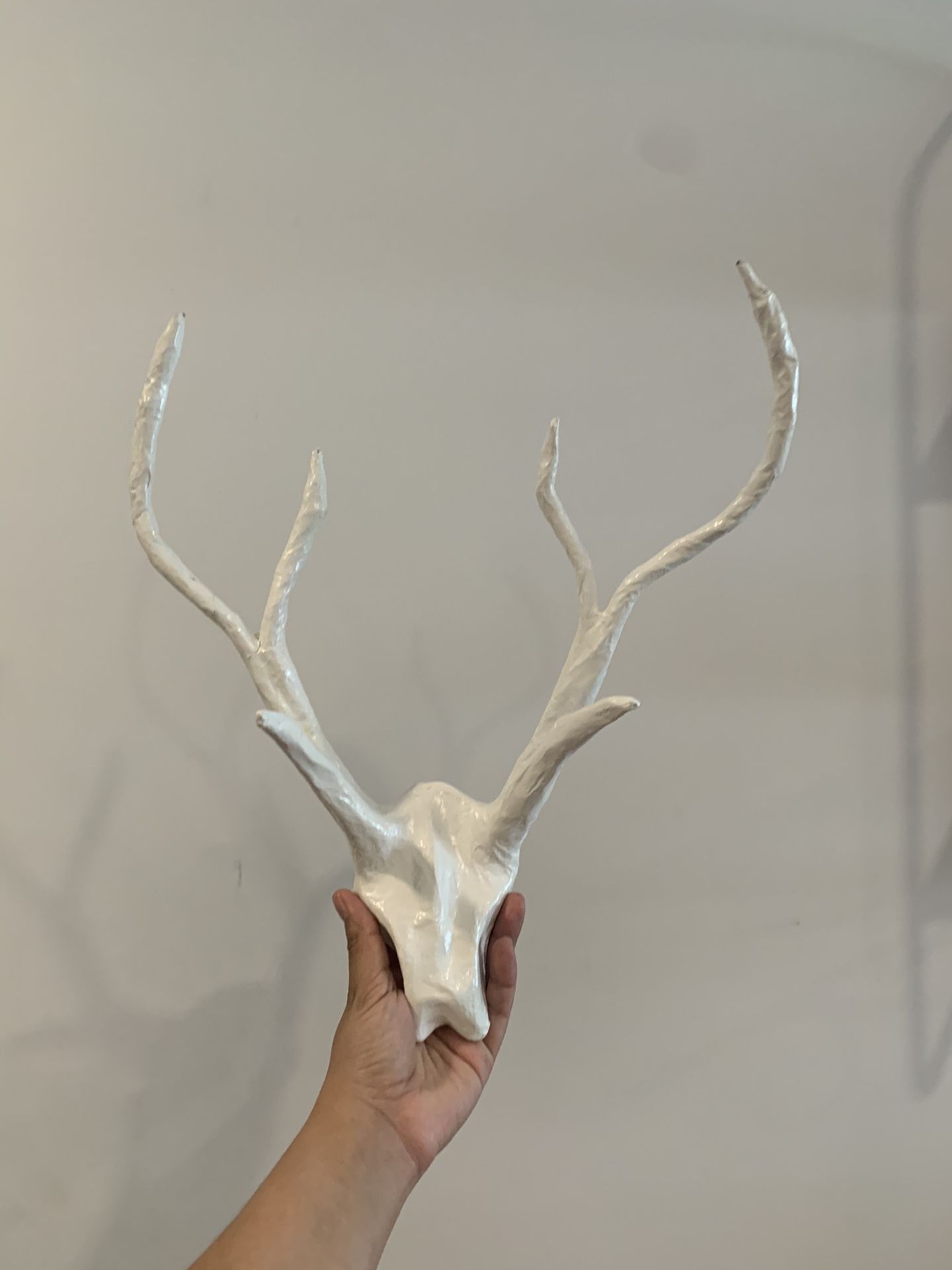 West Elm paper mache Antlers wall hanging for Sale in Brooklyn, NY