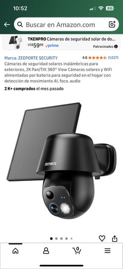 Zeeporte Security Camera