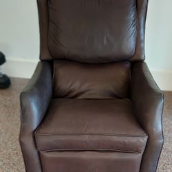 Arhaus recliner chair couch pure leather 