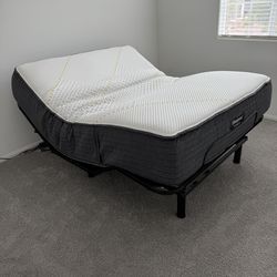 Queen Bed & Adjustable Frame