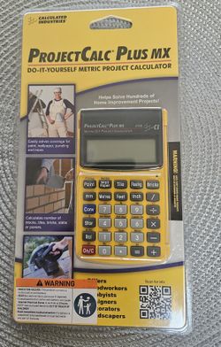 Calculated Industries 8528 Metric Do-It-Yourself Calculator
