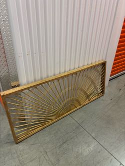 Rattan Headboard