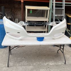 Front Bumper Cover Silver Honda HR V EX LX EX L 2016-2018 71101-T7W-A000 OEM