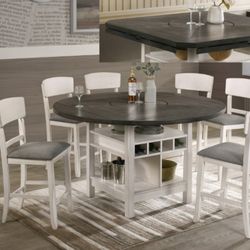 Brand New! 5pc Counter height table set
Take it home with $39down 
Hablamos Español Y Financiamos🙋