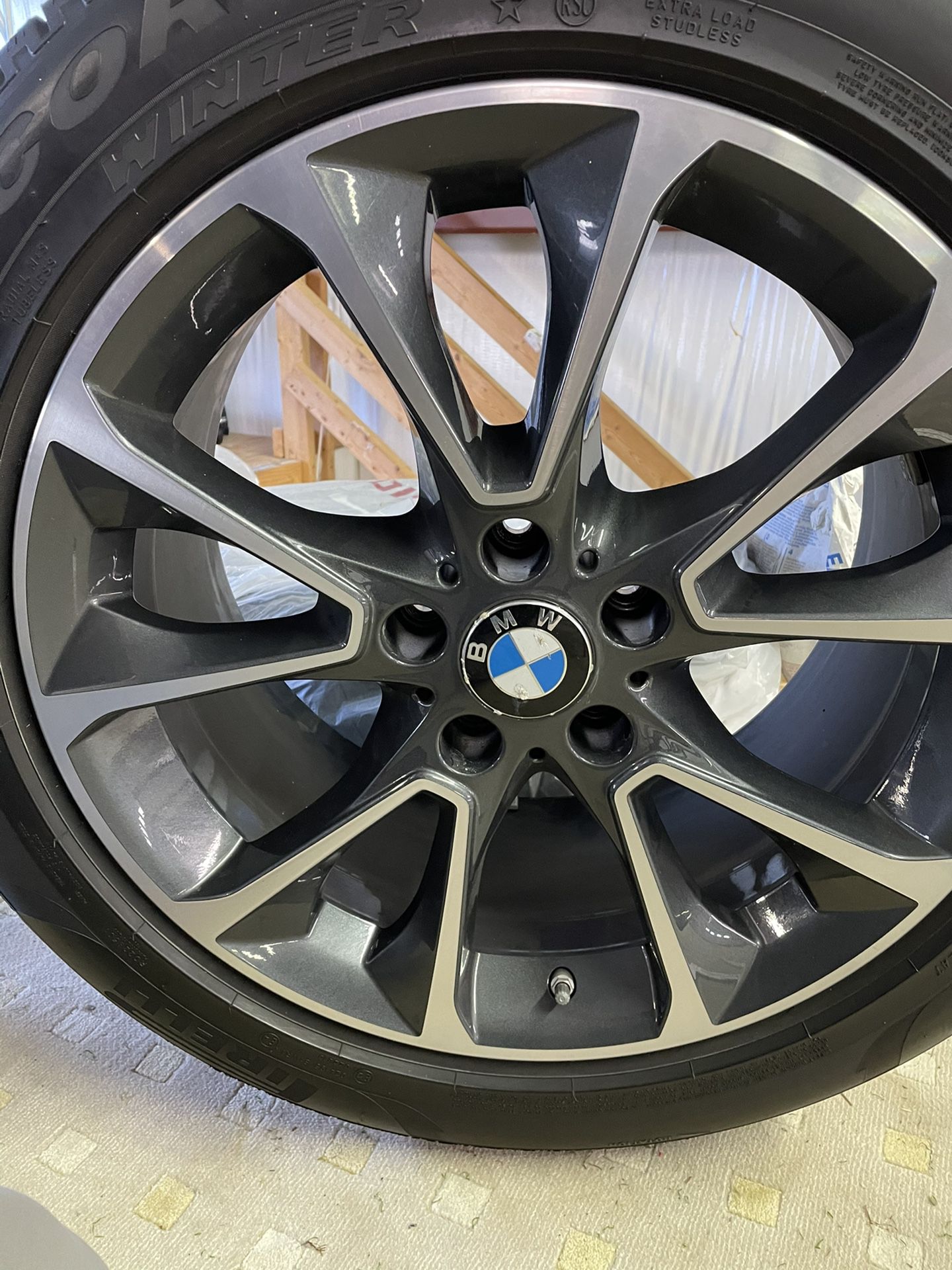 BMW OEM wheels and Snow Tires