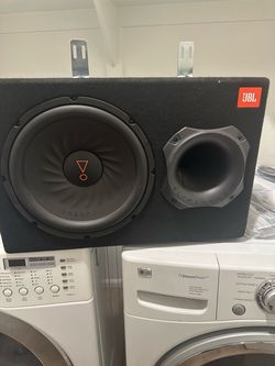 JBL Subwoofer in Ported Enclosure Box