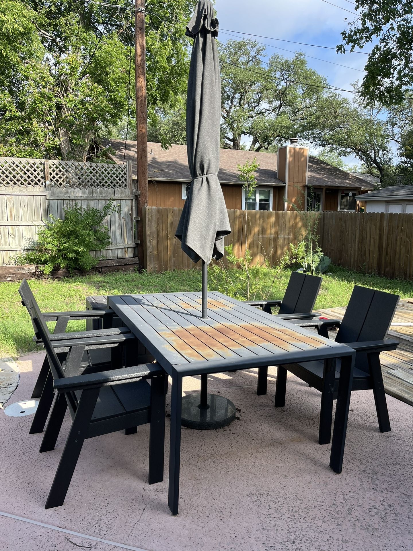 Patio Dining Table Set