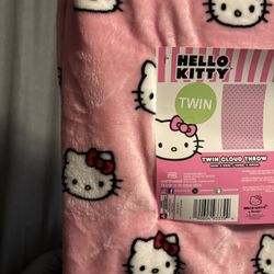 Hello Kitty Twin Blanket 