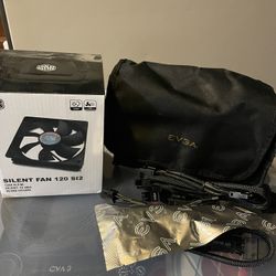 PC fans And Power Supply Cables