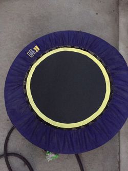Urban rebounding exercise trampoline