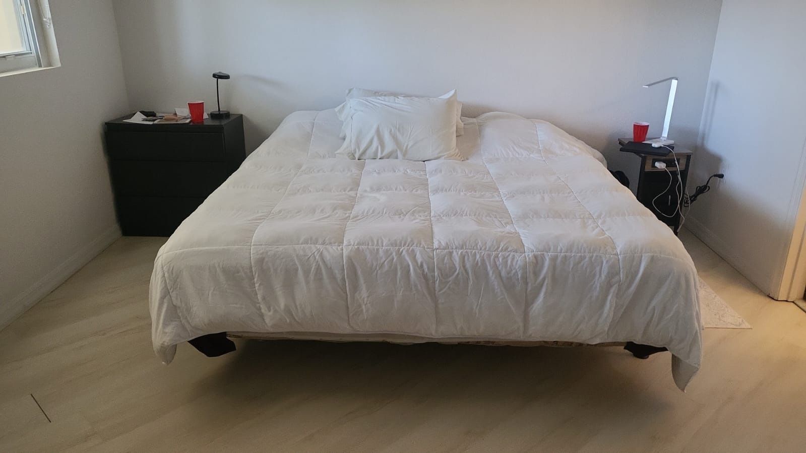 FREE king Bed With Mattress 