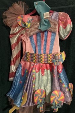 Halloween Costume  - Includes Blue Bow And Shoes