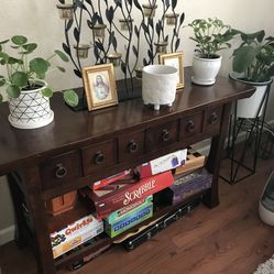 Sofa Table, Side Table And Console