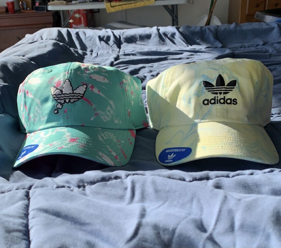 Pair Of ADIDAS Adjustable Strap Backs