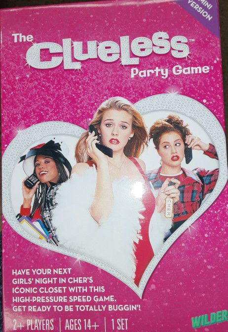 New Clueless Party Game 