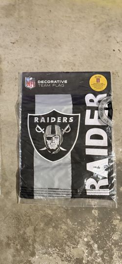 Raiders 12”x18” Garden Flag 