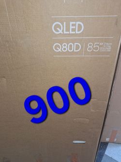 SAMSUNG 85"INCH QLED 4K Q80D