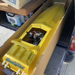 55 Inch Rc Boat  Zenoah Shockwave Proboat 55 