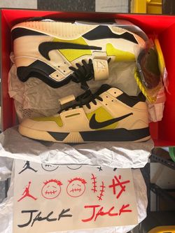 Travis Scott x Nike Air Trainer 1 Sneakers Size 9.5