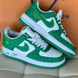 Lv Off-white Air Force One Men 8 9 