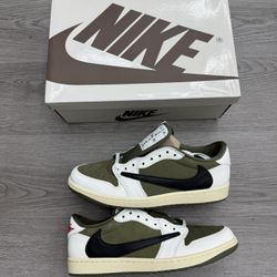 Jordan 1 Retro Low OG SP Travis Scott Medium Olive