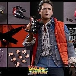 Hot Toys Marty Mcfly Back To The Future 1/6