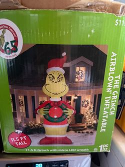 Grinch blow up 11.5