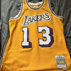 Wilt Chamberlain Lakers Jersey 