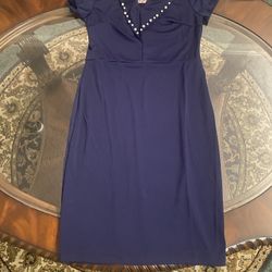Blue Woman’s Dress