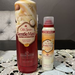 New Old Spice Body Wash & Deodorant 