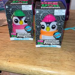 Nee Doh Polar Penguin Glow